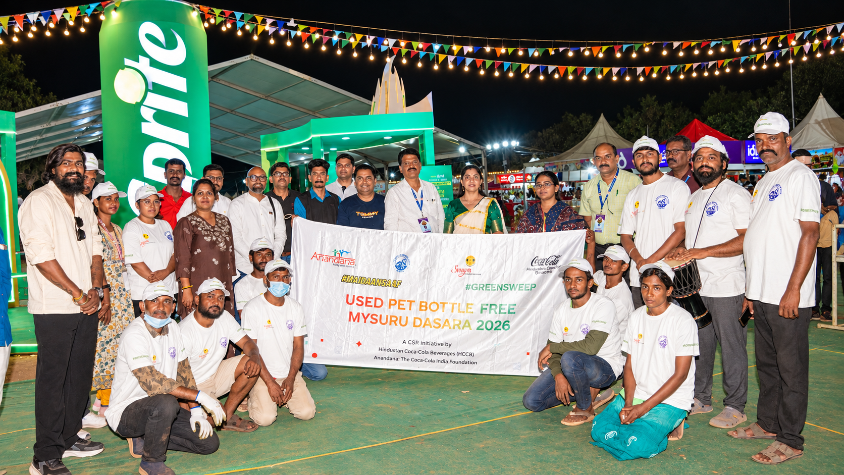 HCCB, Mysuru City Corporation Launch PET Bottle Collection Drive at Dasara 2026
